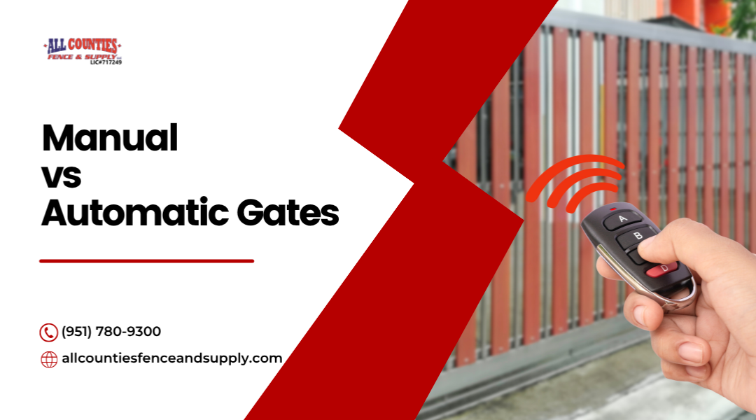 Manual vs Automatic Gates