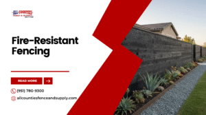 Fire-Resistant Fencing