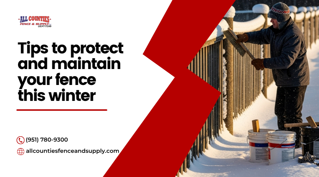 Winter-Proof Your Fence in Southern California