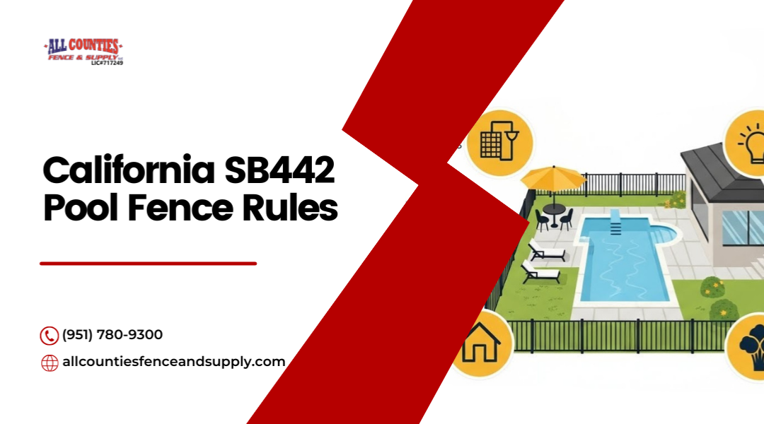 California SB442 Pool Fence Rules for Riverside Homes