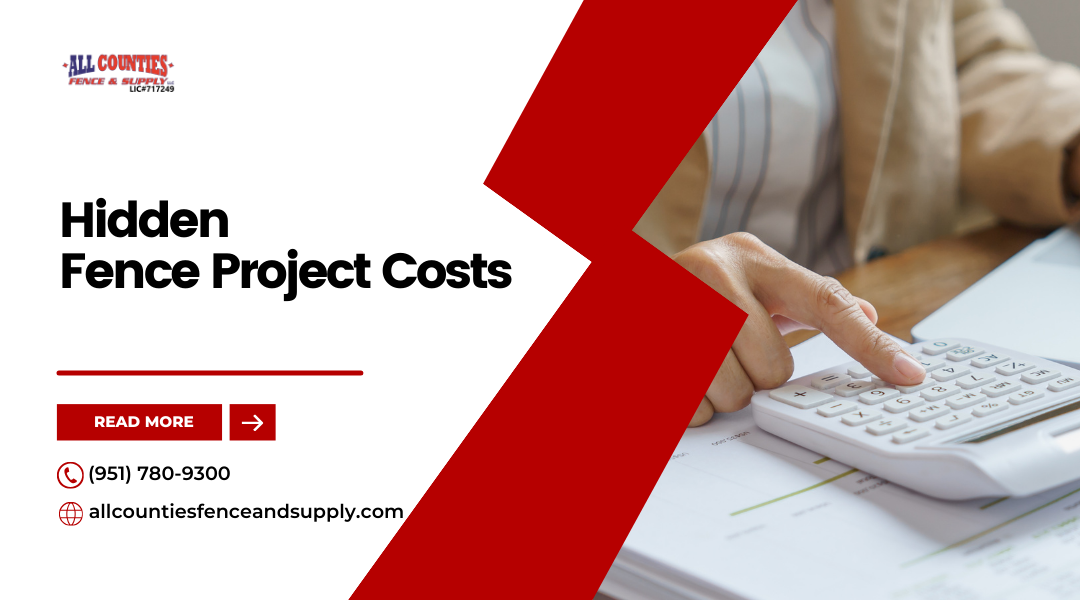 Hidden Fence Project Costs Homeowners Forget