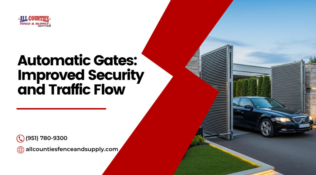 How Automatic Gates Improve Security and Traffic Flow for Commercial Properties